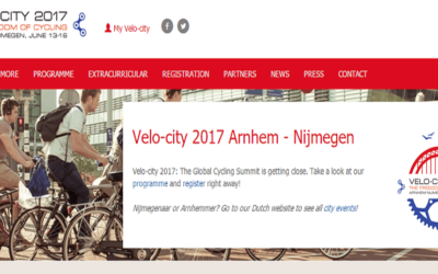 Arnhem-Nijmegen (Países Bajos) acogerá Velo-city.