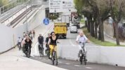 ZICLA carril bici de zona franca S'ha inaugurat un altre carril bici a Barcelona: suma i segueix. 1