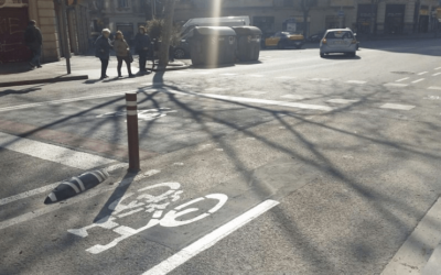 La infraestructura ciclista de Barcelona cada vez es más completa.