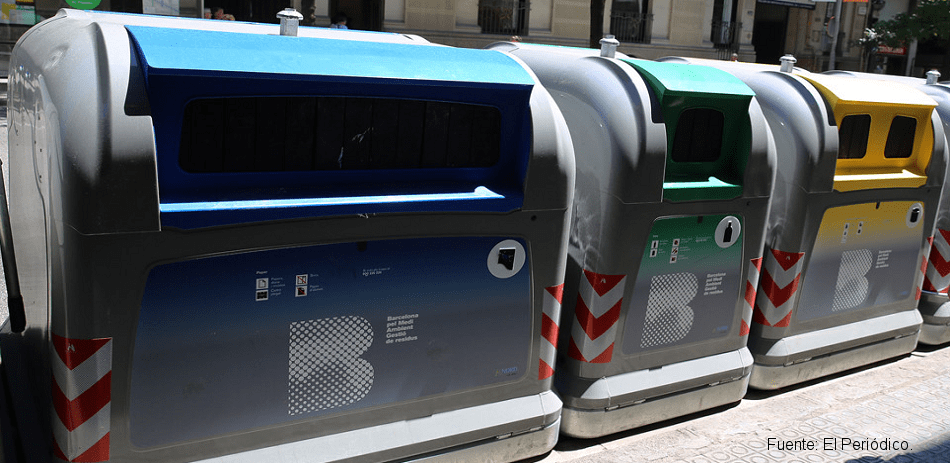 La taxa de reciclatge d’envasos domèstics a Catalunya està per sobre de la mitjana estatal.