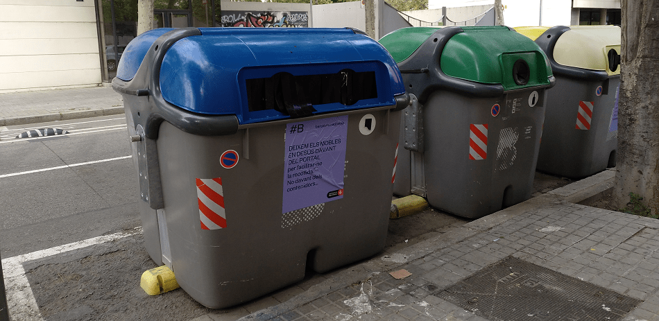 Resultats positius per al reciclatge d’envasos domèstics a Espanya.
