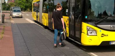 Sécurisation de deux arrêts de bus de la Communauté urbaine de Dunkerque.