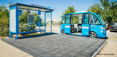 ZICLA participates in the pilot of Beti, the first autonomous shuttle in rural areas, with its Vectorial® system.