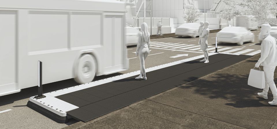 Configurations du système Vectorial®, Plateforme comme prolongement du trottoir – ZICLA | Products