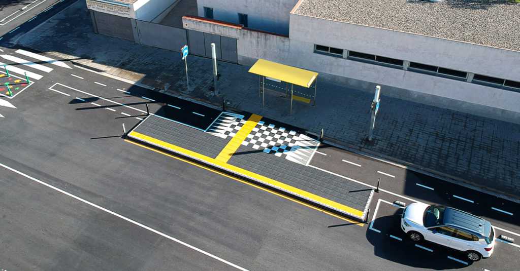 ZICLA paradas de bus Diseño accesible en las paradas de bus con el sistema Vectorial® 4
